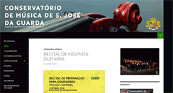 Desktop Screenshot of conservatoriodaguarda.org